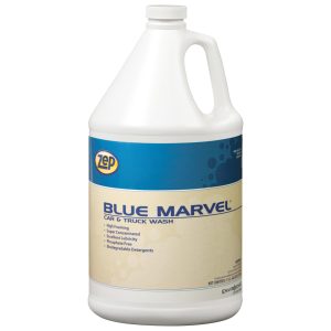 Zep Blue Marvel Car & Truck Wash – Removes Road Film. Winter Salt Deposits and Grime– 1 Gallon