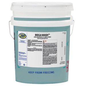 Zep Mega Wash Concentrated Car Wash – High-Foaming Vehicle Wash - 5 Gallon