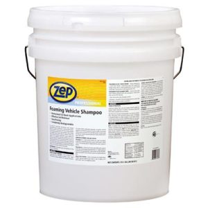 Zep Professional Foaming Vehicle Shampoo – Effective Soil Removal – 5 Gallon