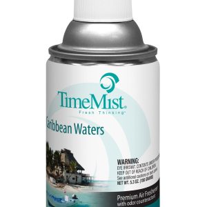 Premium TimeMist Metered 30 Day Air Freshener - Caribbean Waters - 7 Oz.