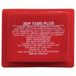 Zep Tabs Plus 3/4 oz (Case of 144 )