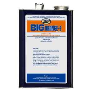 Zep Big Orange-E NPE Free Tar. Asphalt & Bug Remover Concentrate – Citrus Cleaner – 1 Gallon