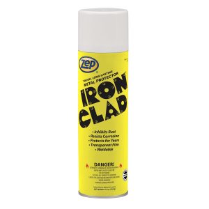 Zep Iron Clad Metal Protector Aerosol – Inhibits Rust and Resists Corrosion – 13 oz.