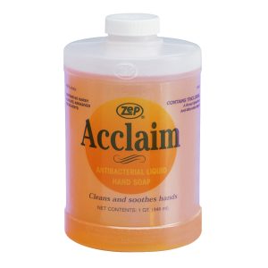 Zep Acclaim AB Antibacterial Hand Soap – Remove Soils and Decreases Bacteria – 32 oz