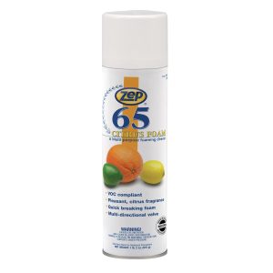 Zep 65 Citrus Foam - Multi-Purpose Foaming Cleaner – 18 oz