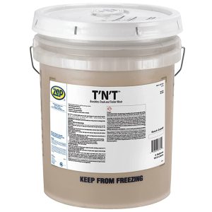 Zep T'N'T Brushless Truck and Trailer Wash – Removes Exhaust Deposits. Road Film. and Bug Residues – 5 Gallon
