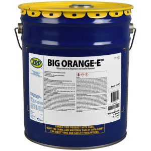 Big Orange-E Citrus Industrial Degreaser & Graffiti Remover – Cleans and Deodorizes – 5 Gallon