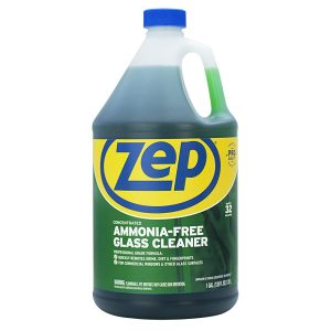 Concentrated Ammonia-Free Glass Cleaner – Perfect for Commercial Windows - 1 Gallon