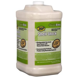 Shell Shock Hand Cleaner – Walnut Shell Scrubs Away Dirt and Grime – 1 Gallon
