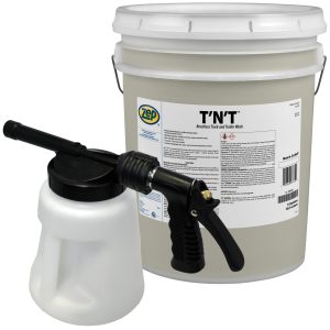 T'N'T Brushless Truck and Trailer Wash 5 Gallon (1 Pail) & Hydro Systems 481 96oz HydroFoamer Sprayer Bundle