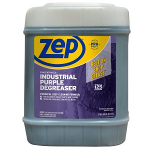 Zep Industrial Purple Cleaner and Degreaser – Engine Degreaser – 5 Gallon
