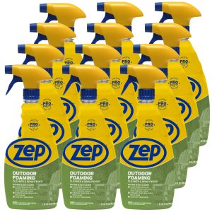 Zep Outdoor Foaming Cleaner & Brightener - Outdoor Bleach Cleaner - 32 oz.