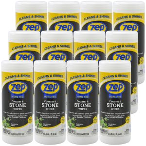 Zep Home Pro Counter & Stone Wipes 50 ct.