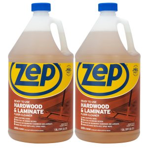 Zep Hardwood & Laminate Floor Cleaner – No Rinse. Streak-Free – 1 Gallon